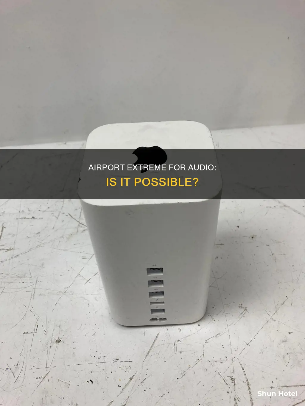 can airport extreme be used for audio