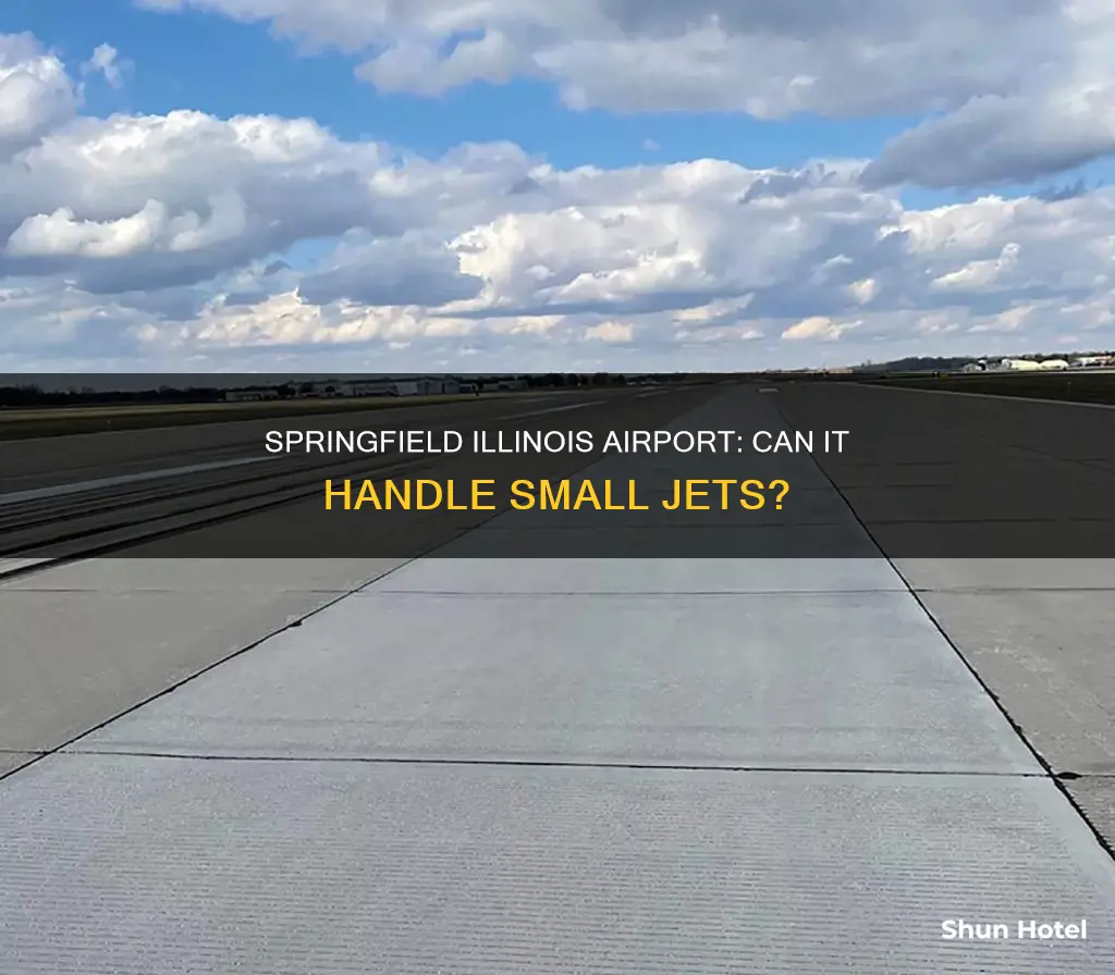 can airport in springfield illinois handle small jets