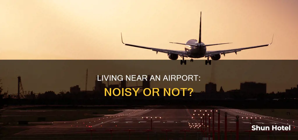 can airport near 8 miles cause noise