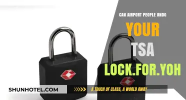 Airport Security: Can They Undo Your TSA Lock?