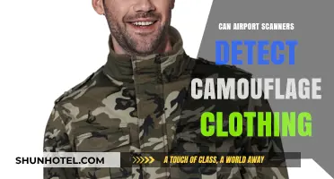 Airport Scanners: Can They See Through Camouflage?