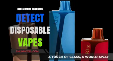 Airport Scanners: Can They Detect Disposable Vapes?