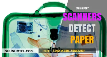 Airport Scanners: Can They Detect Paper?