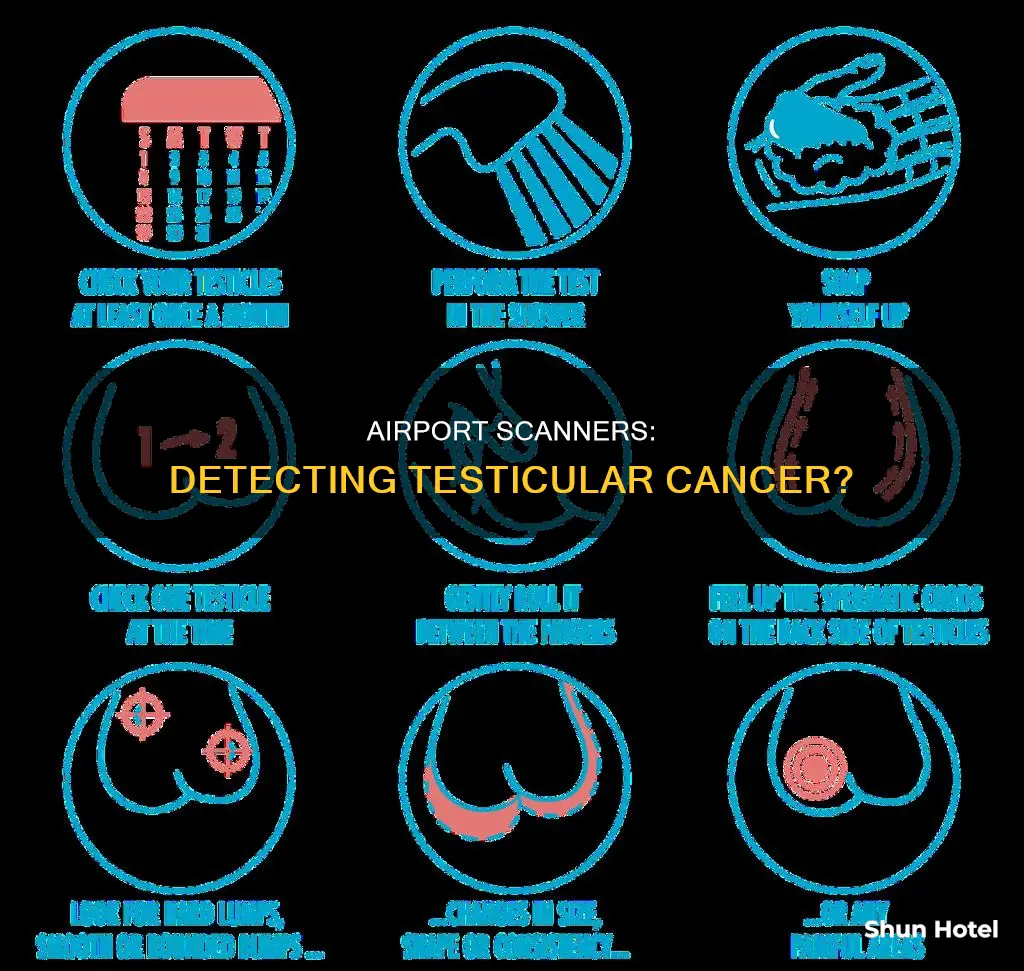 can airport scanners detect testicular cancer
