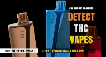 Airport Scanners: Can They Detect THC Vapes?
