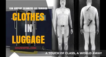 Airport Scanners: Can They See Through Packed Clothes?
