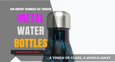 Airport Scanners: Metal Water Bottles - See-Through or Not?