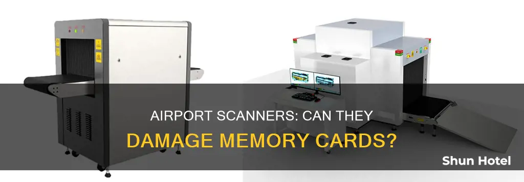 can airport scanners wipe memory cards