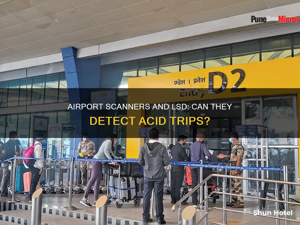 can airport scanning pick up lsd tabs