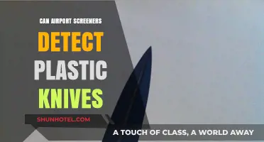 Airport Security: Detecting Plastic Knives
