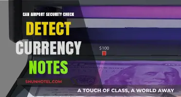 Airport Security: Can They Detect Currency Notes?