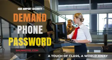 Airport Security: Can They Demand Your Phone Password?