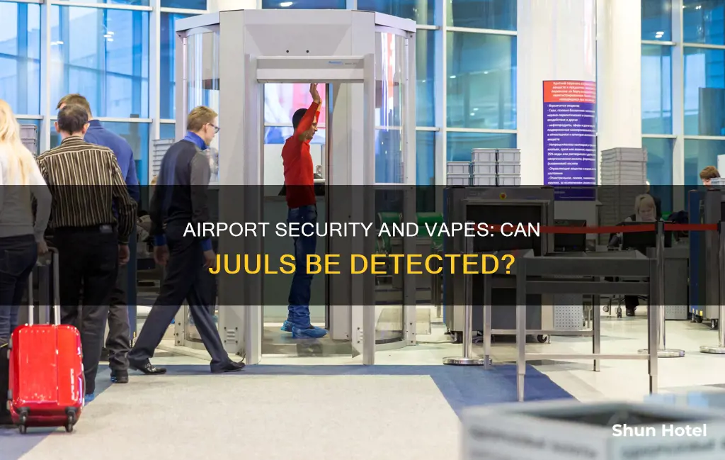 can airport security detect juuls