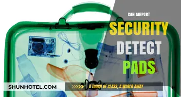 Airport Security Scanners: Can They Detect Pads?