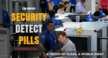 Airport Security: Can They Detect Pills?