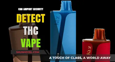 Airport Security and THC Vapes: What's the Deal?