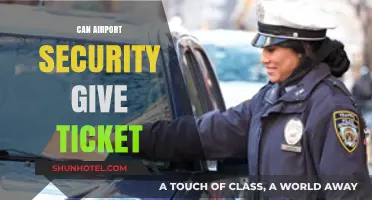 Airport Security: Can They Issue Fines?