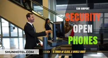 Airport Security: Can They Unlock Your Phone?