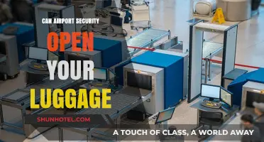 Airport Security: Can They Open Your Luggage?