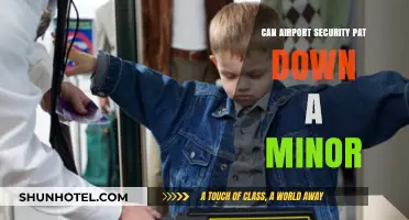 Airport Security Pat-downs: Minors and Their Rights