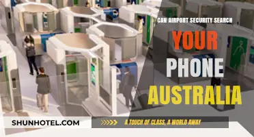 Airport Security: Can They Search Your Phone in Australia?