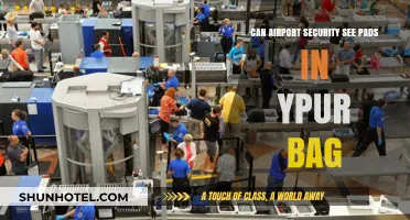 Airport Security Scanners: Can They See Pads in Your Bag?