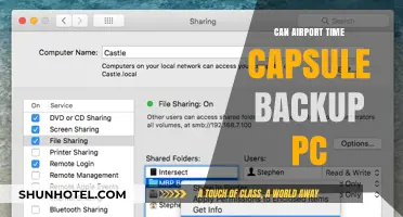 Airport Time Capsule: Can It Back Up PCs?