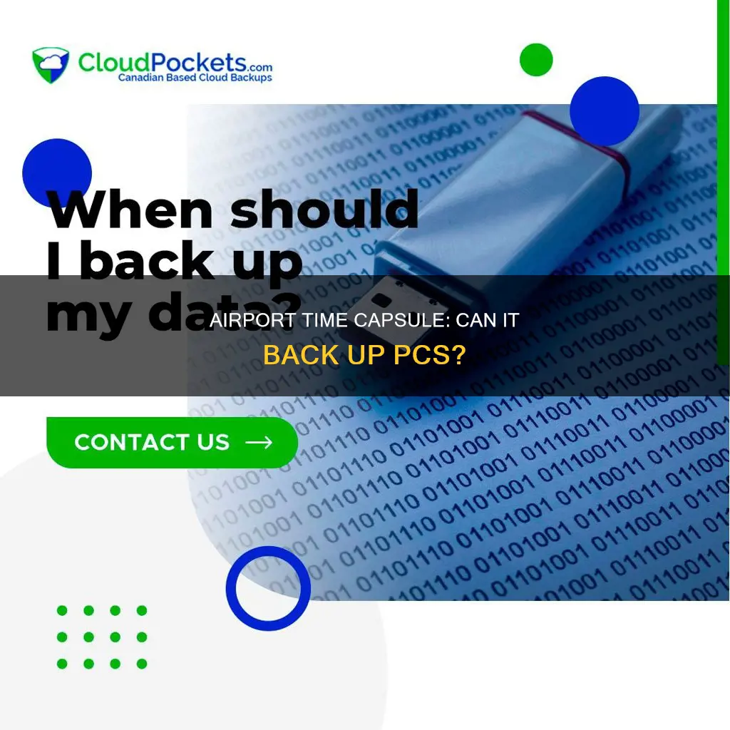 can airport time capsule backup pc
