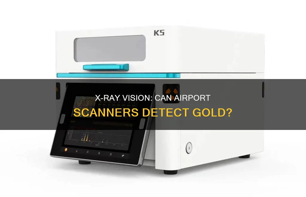 can airport x ray detect gold