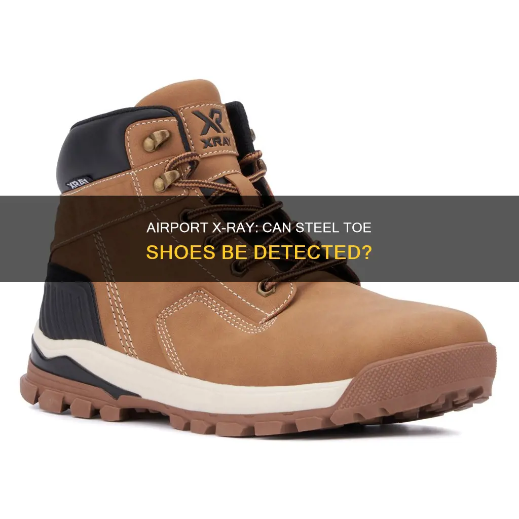 can airport x ray see through steel toe shoes