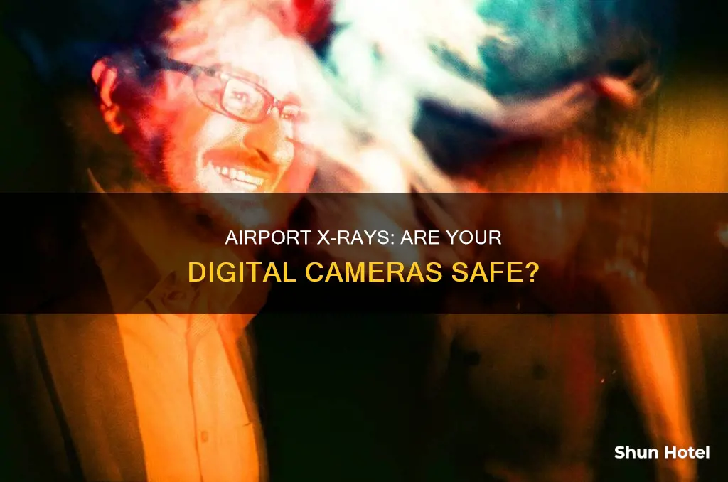 can airport x rays damage digital cameras