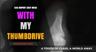 Airport X-rays: Are Your Thumb Drives at Risk?
