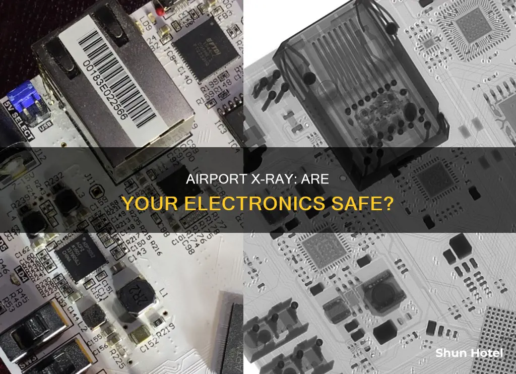 can airport xray ruin electronics