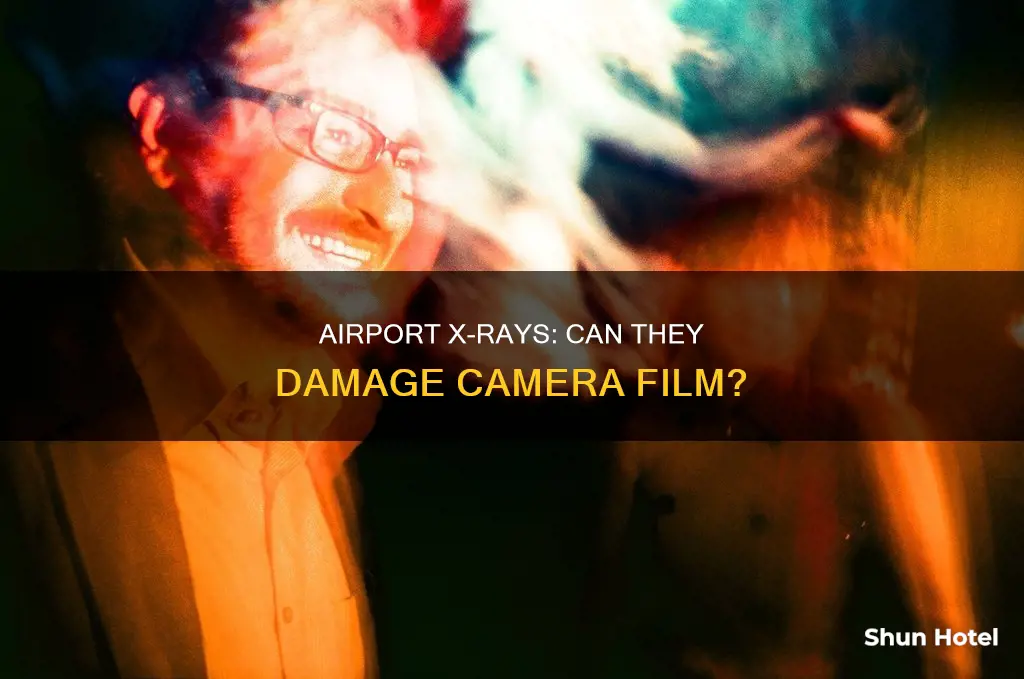 can airport xrays penetrate a camera and ruin film