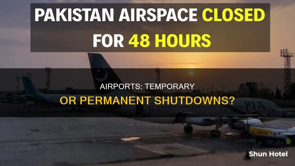 can airports be shut down