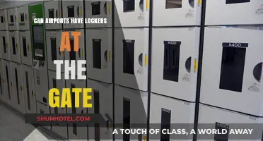 Lockers at Airport Gates: A Secure Solution?
