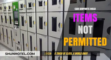 Airports: Holding Your Forbidden Items Securely