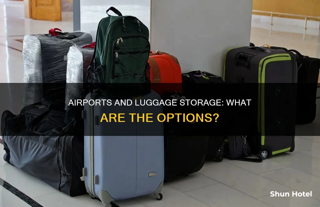 can airports hold luggage