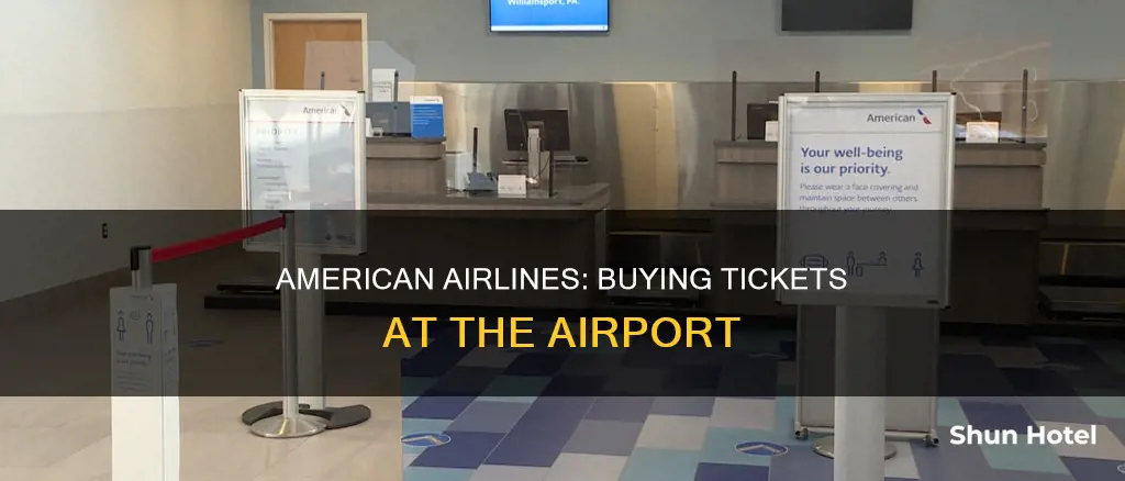 can american airline tickets be bought at the airport