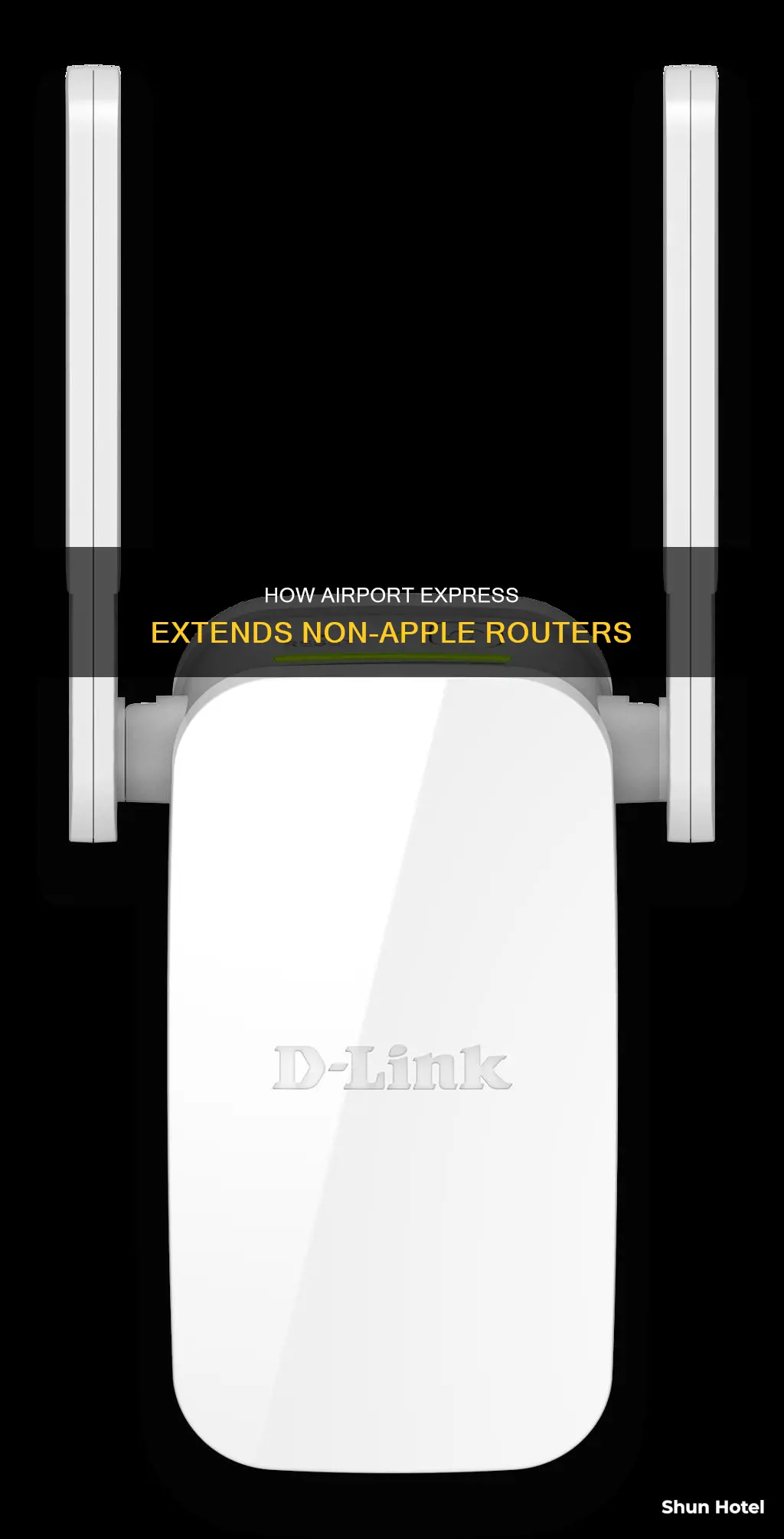 can an airport express extend a non apple network