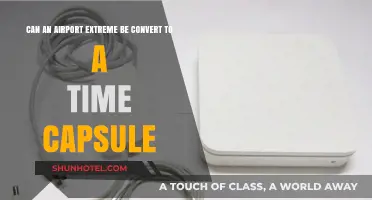 Airport Extreme Makeover: Time Capsule Conversion