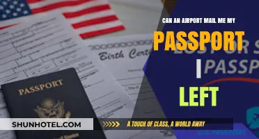 Passport Recovery: Can Airports Mail It?