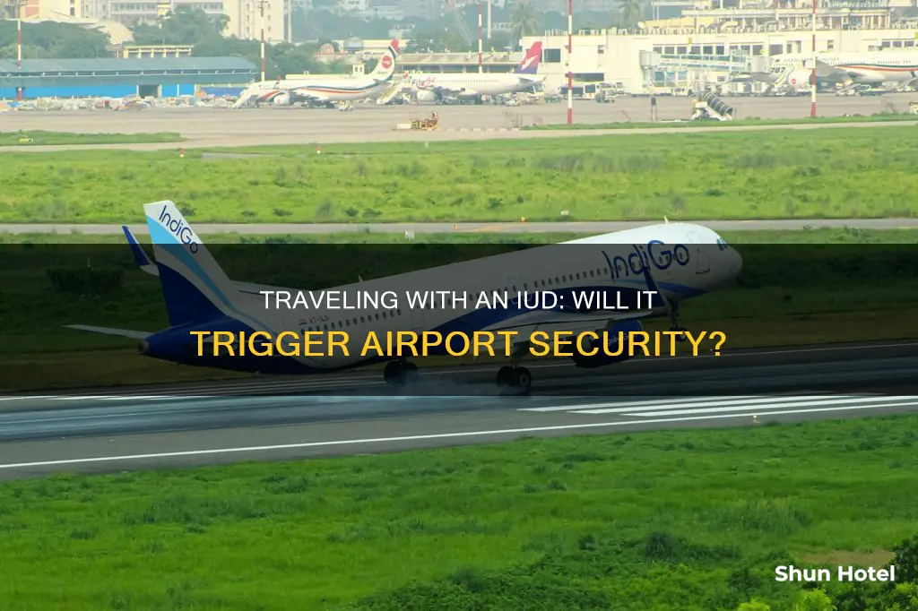 can an iud set off airport security