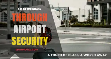 Umbrellas and Airport Security: What's Allowed?