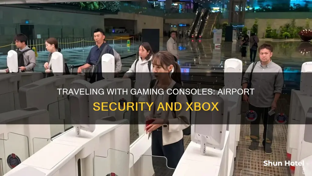 can an xbox go through airport security