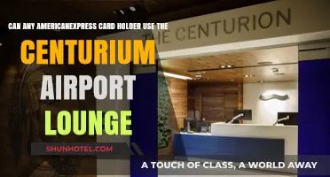 Accessing the Centurion Lounge: American Express Exclusivity