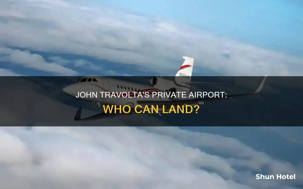 can anyone land at john travolta airport