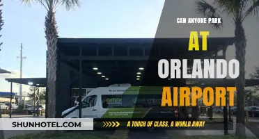 Orlando Airport Parking: Who Can Park?