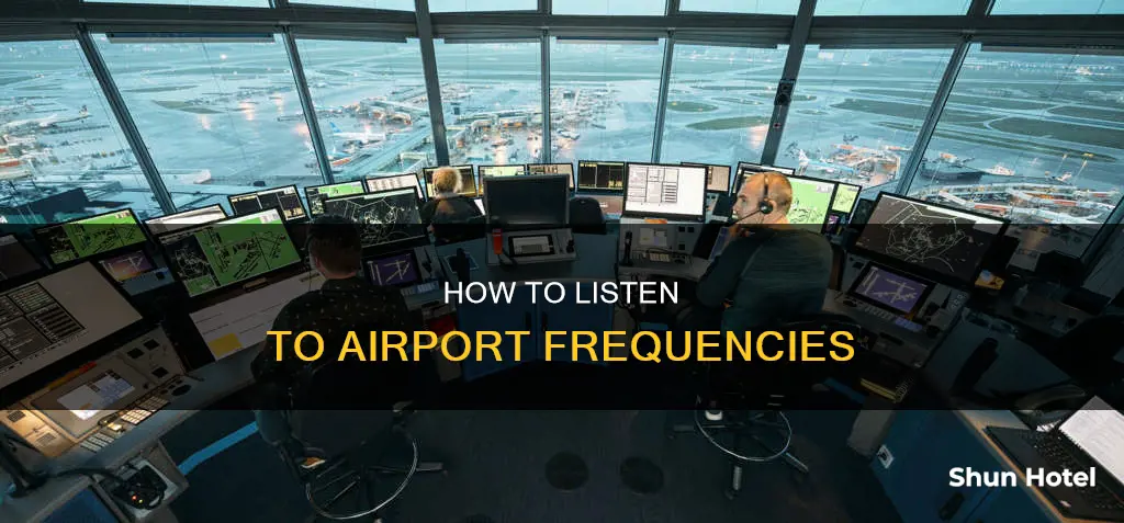 can anyone tune into airport frequency