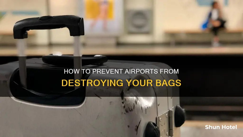 can anything be done about airports destroying bags